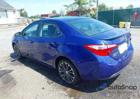 2016 Toyota Corolla L/Le/Le Pls/Prm/S/S Pls from USA, damaged, VIN 2T1BURHE4GC579091